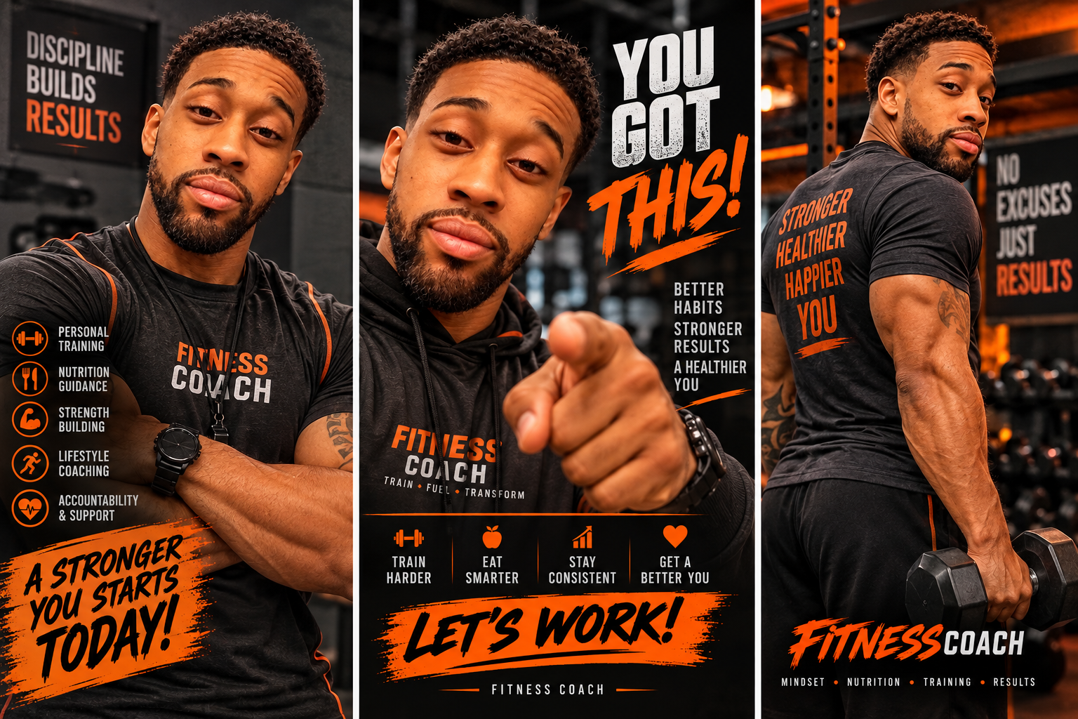 Kirk Fitness coach in a professional gym setting