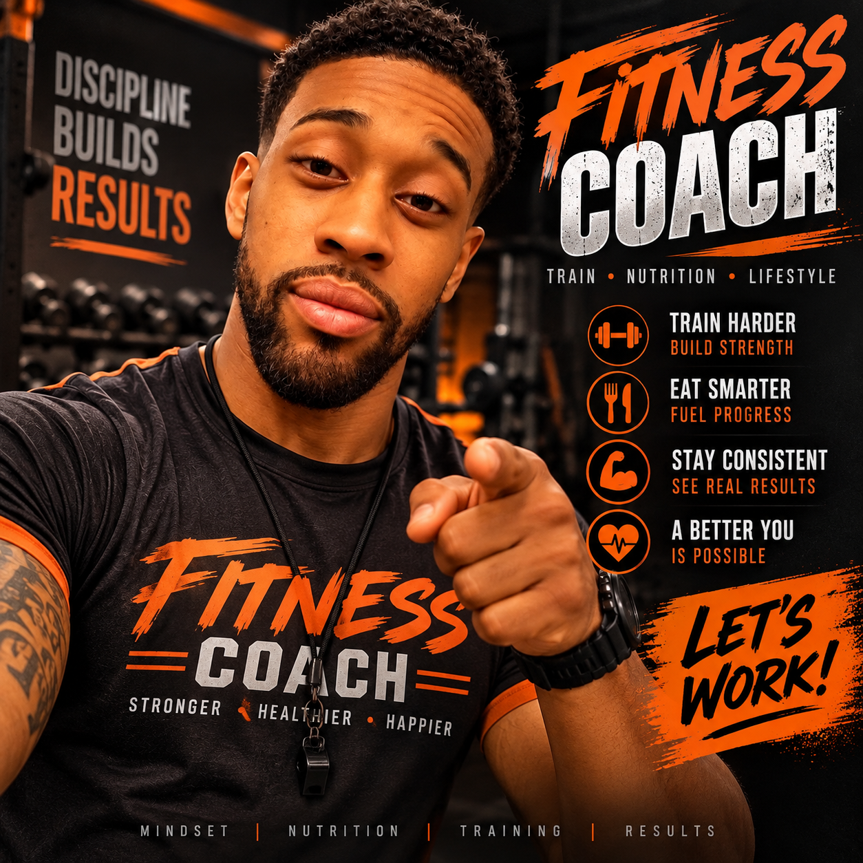 Kirk Fitness coach portrait